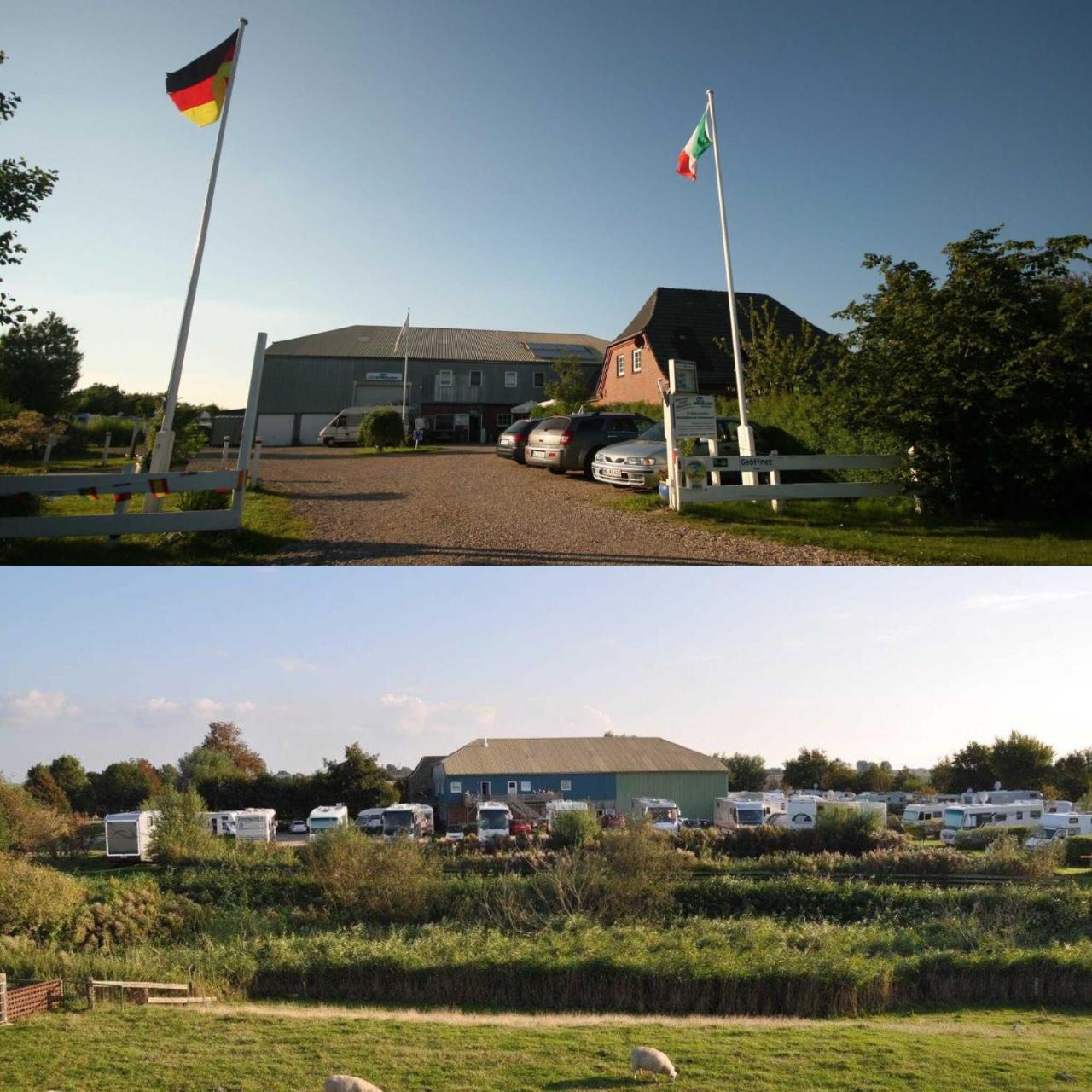 Ferienwohnungen Im Womoland Auf No Nordstrand Bagian luar foto